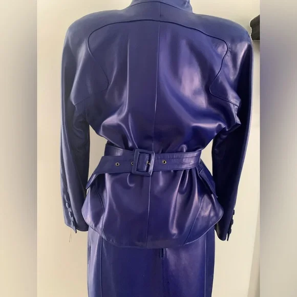 Jitrois Vintage Lambskin skirt and Jacket - Picture 7 of 16